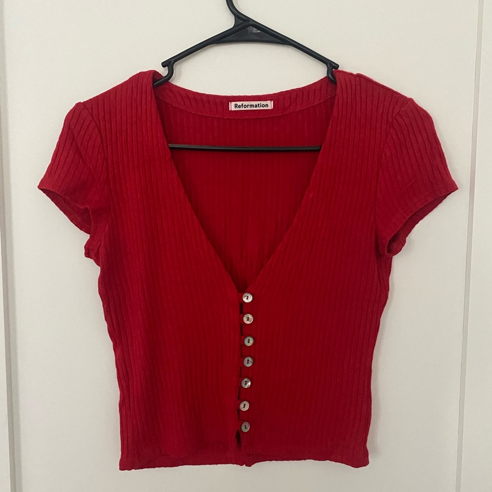 Red Reformation Nella top (XS)
